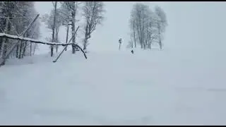 Пётр неподготовленный склон