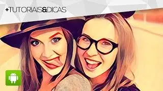 Como transformar seu ROSTO ou FOTO em CARTOON / DESENHO pelo CELULAR (melhor que o Prisma)