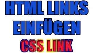 HTML LINKS EINFÜGEN