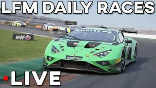 Mega Racing With New Lamborghini - LFM Daily Races Nurburgring And Valencia