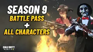 Season 9 Leaks Codm | Season 9 Battle Pass Characters Leaks Cod Mobile | S9 All Characters