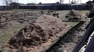 Заливаем фундамент/часть1