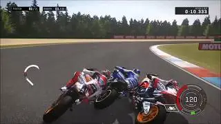 Historical MotoGP17 Race in Brno - Sete Gibernau