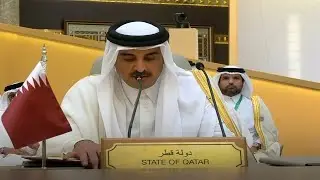 HH The Amir at the Jeddah Security and Development Summit • 🇶🇦 Tamim bin Hamad Al Thani