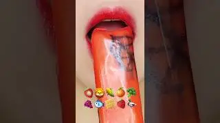 @Sunny_EATING_ Yummy food emoji 이모지 eating sounds (sped up)