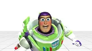Buzz's Third Dimension Struggles (MMD Quickie)