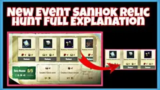 New Event Sanhok Relic Hunt Full Explanation |Get Mission Card, Classic Scrap and Character Shard
