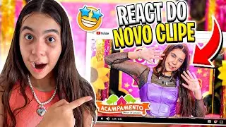 REAGINDO AO CLIPE DE SARAH DE ARAÚJO ACAMPAMENTO !