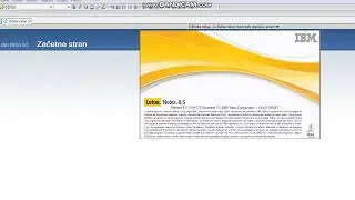 Workspace application on Lotus notes 8.5.1