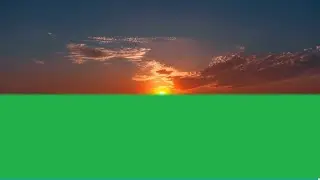sunset green screen effect, sunset background green screen