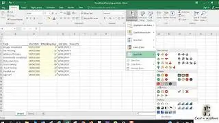 Conditional Formatting with Custom Icons