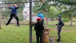Отрывок тренировки 2кл группа. Падение Ярика)