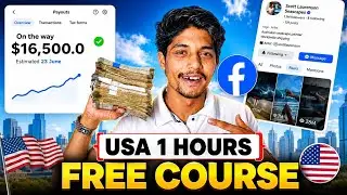 🔥 USA Facebook Page Full Course 2026 🇺🇸 | 1 Hour Free AI Guide