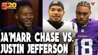 Zaire Franklin on BEST NFL WR: Bengals' Ja’Marr Chase or Vikings' Justin Jefferson? | Jeff Teague