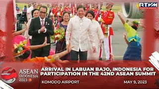 Arrival in Labuan Bajo, Indonesia for Participation in the 42nd ASEAN Summit 05/09/2023