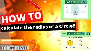 Reverse Circle Area - Calculating the Radius