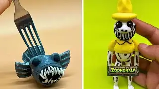 Zoonomaly - Official Game | Sculptures Timelapse | Clay art