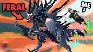 Playing As The *NEW* FERAL KORATHOS In Creatures Of Sonaria