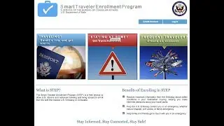 #WednesdayWisdom:  State Dept Smart Traveler Enrollment Program (STEP) [Travel Television video]