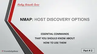 Are You Prepared? Nmap Essential Network Security Testing | Part 2/4 | Enlightening Experience