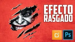 How to Make Rip Effect in PHOTOSHOP CS6 TUTORIAL