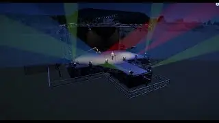 Planet Coaster Event/Festival Stage