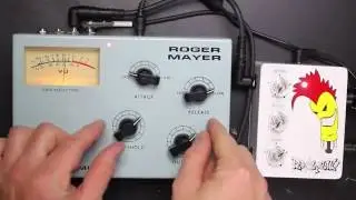 Roger Mayer - RM 58 Limiter Compressor with drums featuring PEDALPuNK