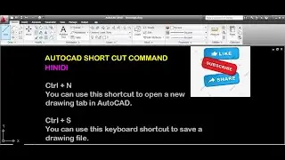 AUTOCAD SHORTCUT  keyboard shortcuts in autocad autocad shortcuts and tricks
