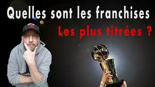Quelles sont les franchises NBA les plus titrées ?