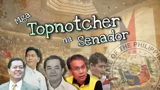 1957 - 2022 : Senatorial Topnotchers | History Guy Explains