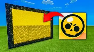 How to Make a PORTAL to BRAWL STARS in Minecraft