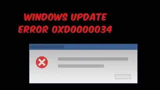fix Windows update error 0xd0000034 Windows 10