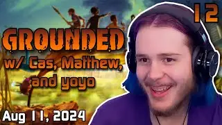 FIGHTING DIRECTOR SCHMECTOR AND THE ORCHID MANTIS | Grounded w/ Cas, Matthew, and yoyo - Part 12