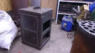 котел для пеллетной горелки, начал теплообменник.
