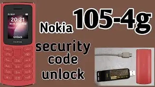 Nokia 105 4g security code unlock | Nokia 105-4g Security Code Reset