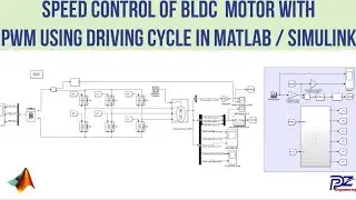 Speed Control of BLDC Motor with PWM using Driving Cycle in MATLAB Simulink