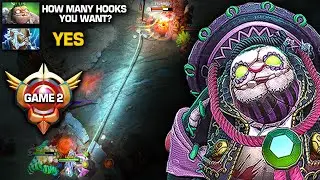 Pudge's Hook Mastery: Zeus Gets Hooked Again and Again | Pudge Official