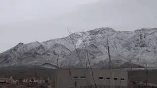 El Paso TX Snowy Mountain