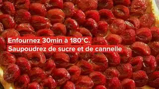 Recette de tarte fine brisée aux quetsches | regal.fr
