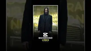 How to add Background Lyrics in Capcut Tutorial 🗿❤️‍🔥 
