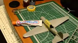 Сборка модели самолета Су-2 от ICM