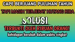 SOLUSI LUN4S HUT4NG BEBAS RIBA_PINJOL,RENTENIR,RUMAH,MOBIL,MOTOR.