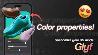 Customize 3D Models with Glyf | Glyf 3D App