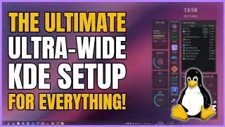 KDE Plasma Setup Tour | Ultrawide Gaming & Content Creation