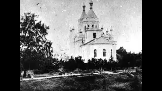 История Луги - Первые здания в Луге