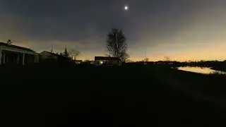 🌑🌟🌙 #timelapse #eclipse  Magic -100% #totality  April 8th North American Eclipse - Indiana - 4K
