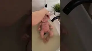 Купаю Николь/ силиконовый реборн/Bathing silicone reborn Nicole 