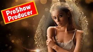 ProShow Producer Golden Flowers