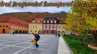 Centrul Brașovului înconjurat de toamnă 🍁 #brasov #toamna #conexiuni #romaniafrumoasa #turistRO