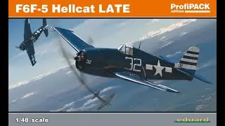 Eduard : F6F-5 Hellcat : 1/48 Scale Model : In Box Review